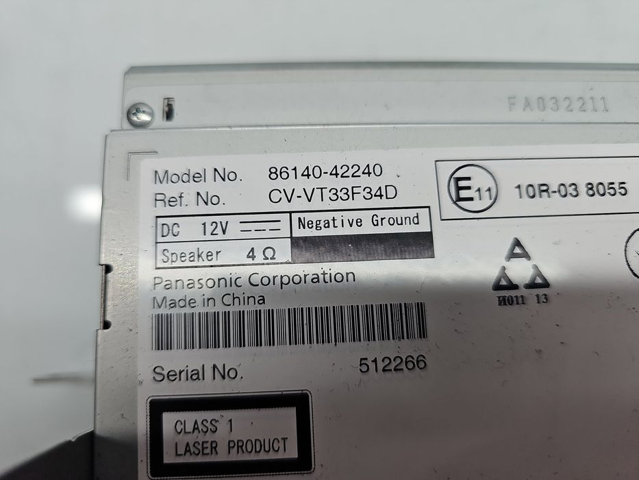Radio CD cu navigatie Toyota Rav 4 IV (ZSA4, ALA4) [Fabr 2013-2018] 86