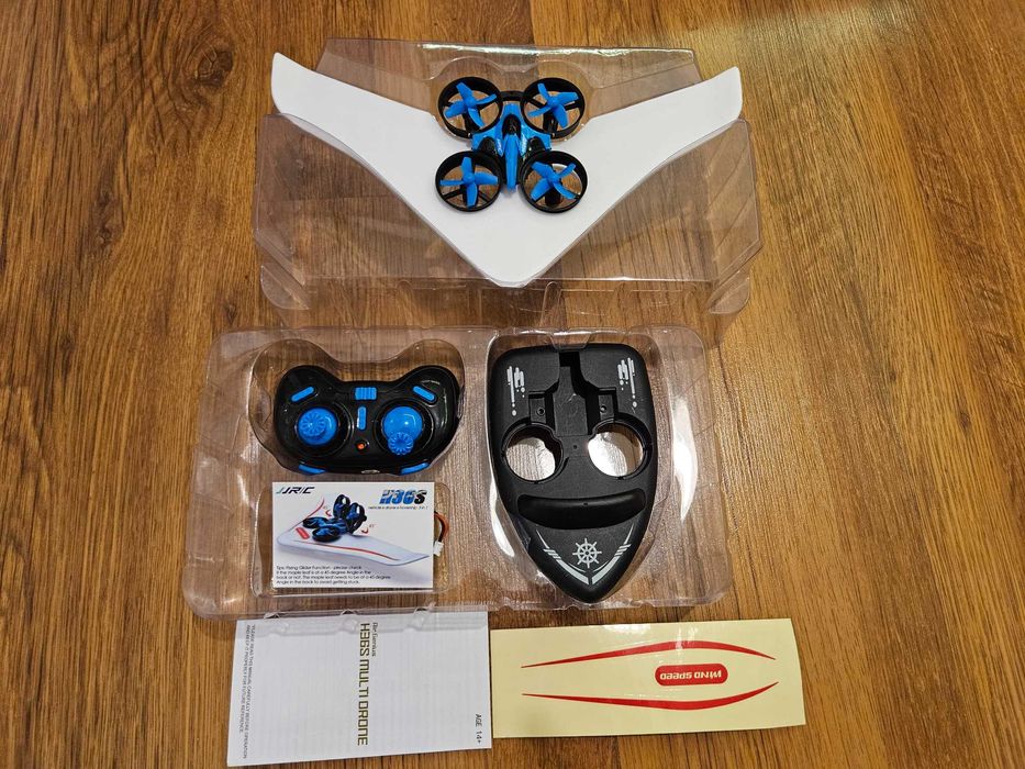 Дрон Многофункционална 3-в-1 играчка + Ховъркрафт и Самолет Режими