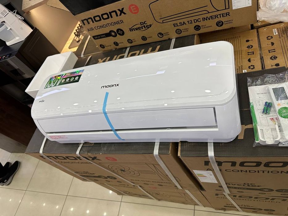 Konditsioner moonx 12 invertor qora dastafka bor