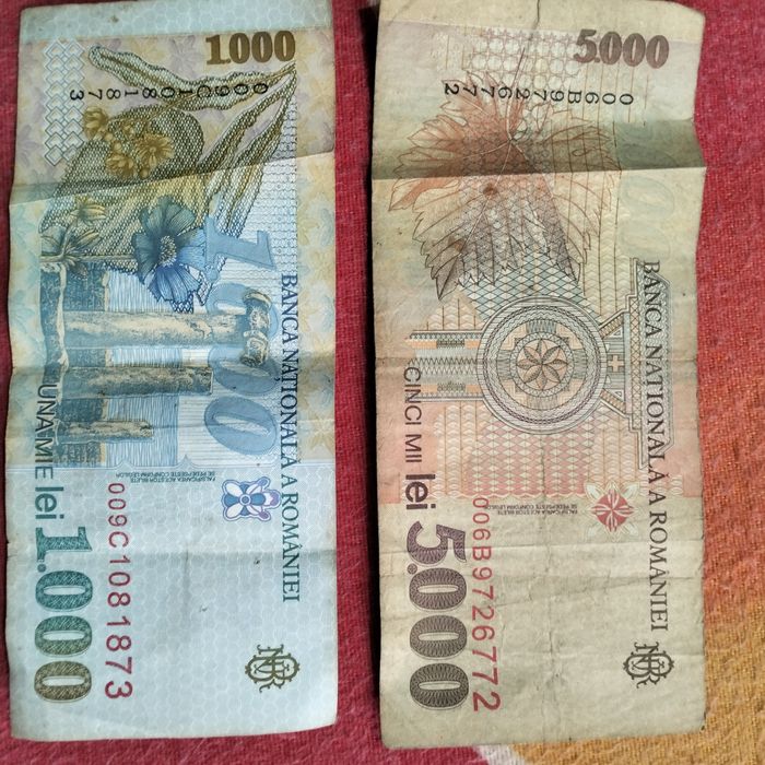 Bani vechi de colecție