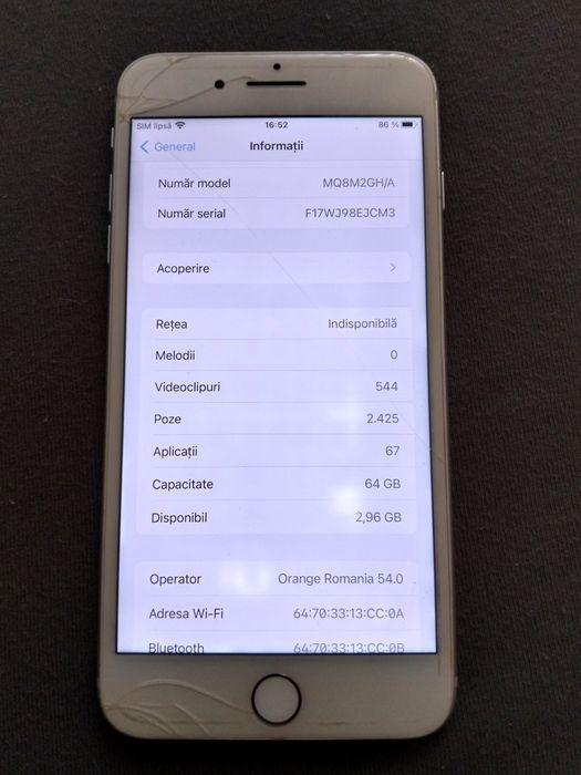 Iphone 8 Plus 64GB