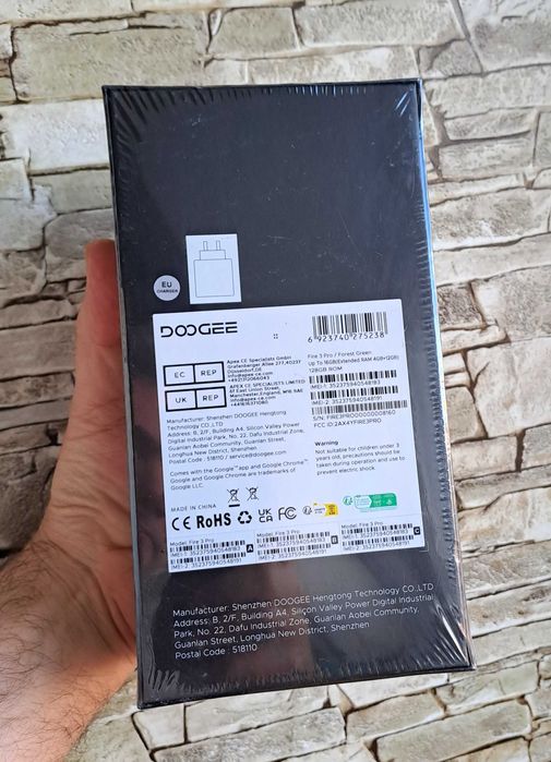 Telefon mobil Doogee Fire 3 Pro, 4G, 5.5" IPS, 16GB RAM, 128GB, NFC