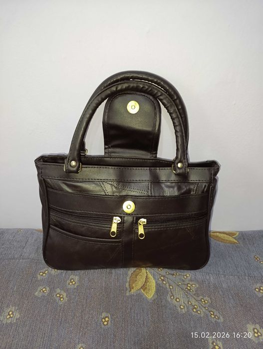 Сумка кожаная. Б/У.