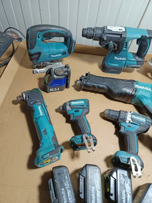Set Makita 18v Rotopercutor flex fierăstrău circular