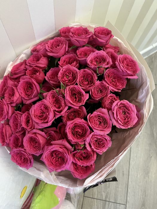 Свежий букет 61 штук