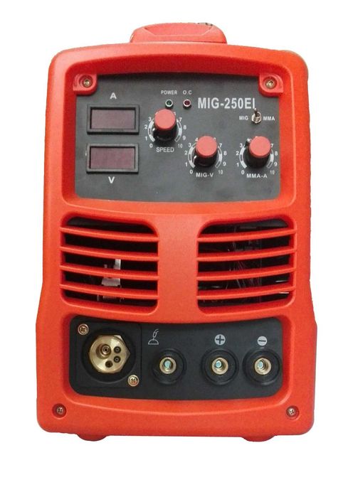 250А Комбиниран телоподаващ СО2+Електрожен инвертор IGBT MIG/MAG и MMA