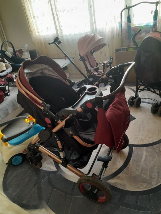 комбинирана бебешка количка