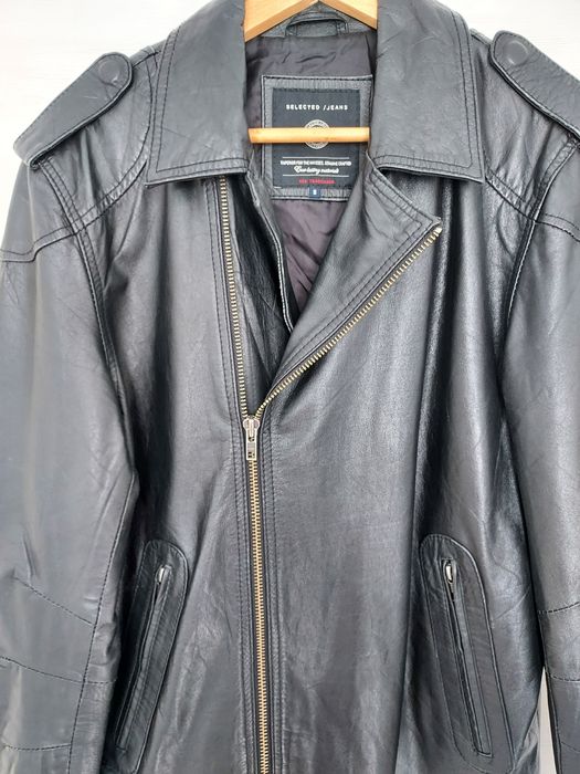 Geaca moderna din piele Selected