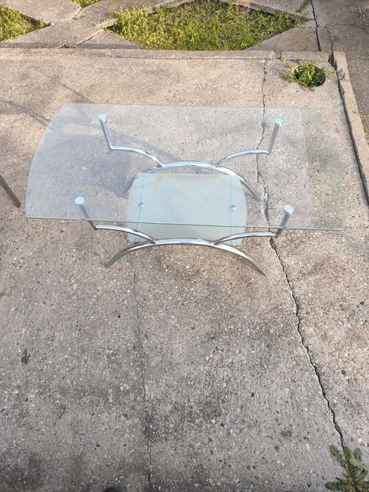 Холна стъклена Маса 120/60 см