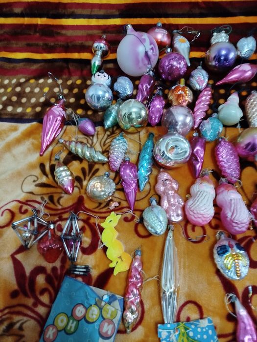 Новогодние игрушки советские