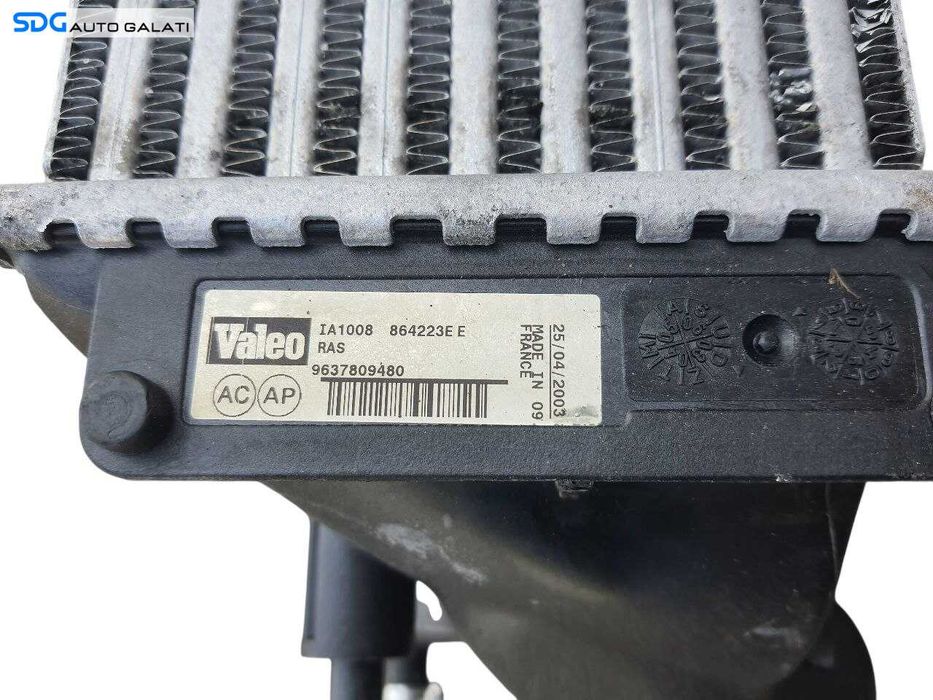 Radiator Intercooler Citroen C5 2.2 HDI 2001 - 2004 Cod 9637809480 864223E [N3723]