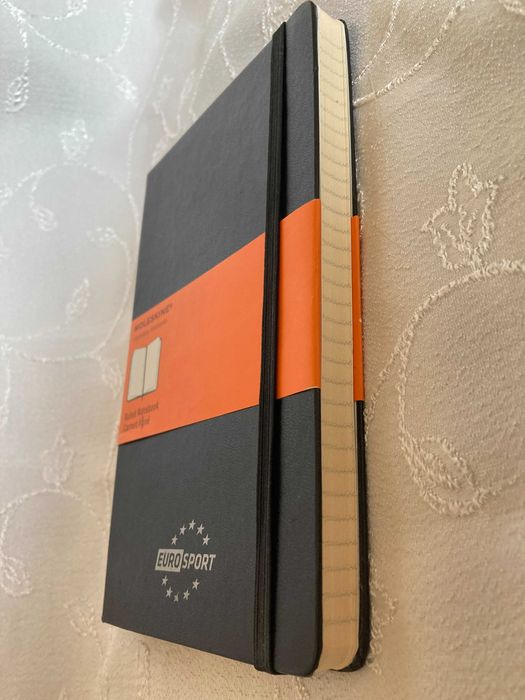 Тефтер Moleskine Classic, линиран, 120 листа, 21 см х 13см, брандиран