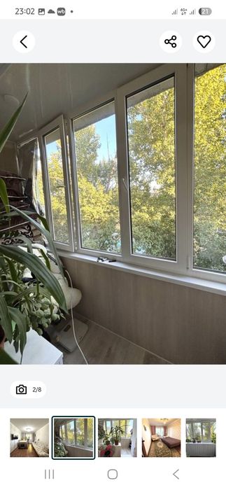 Продам двух комнатную квартиру