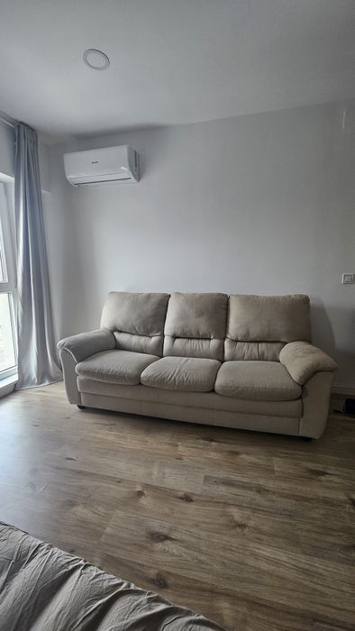 Canapea stofa 3 locuri, extensibila Mobexpert