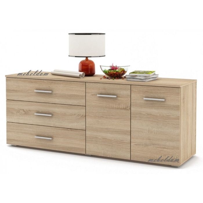 Скрин 160см. с 3 чекмеджета и 2 врати(код-6084)