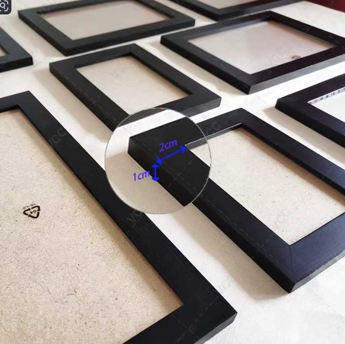 Rama foto din lemn natural . NOU 4buc/45lei