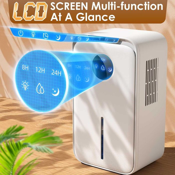 Влагоуловител за въздух  2.2 L резервоар,тих, с таймер,дренажен маркуч