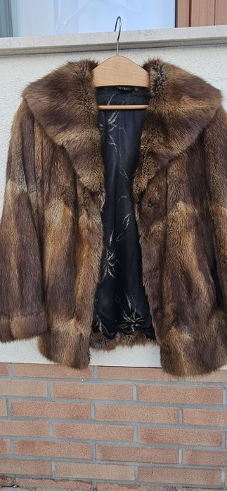Haină de blană naturală