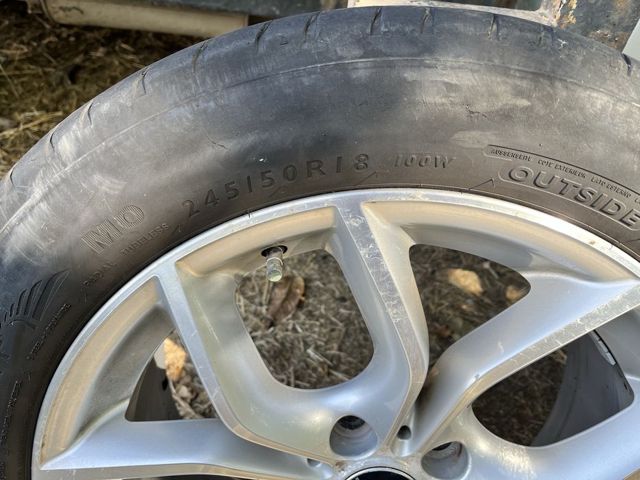 Jante originale BMW x3 x4 cu anvelope de vara
