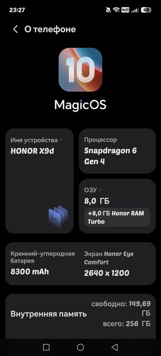 Honor x9d sotiladi hich qanaqa aybi yoq