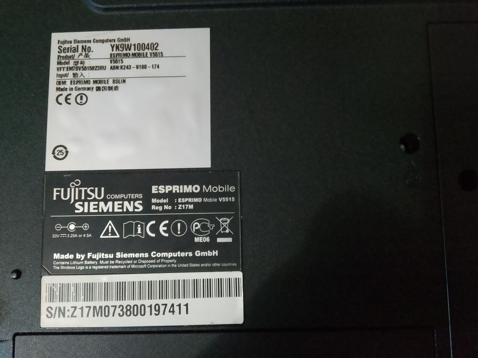 Продам ноутбук не исправен  бу