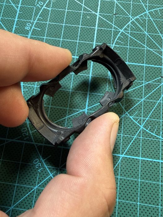 Bezel compatibil Casio MRG-1 – nou, inscriptie alb-argintiu