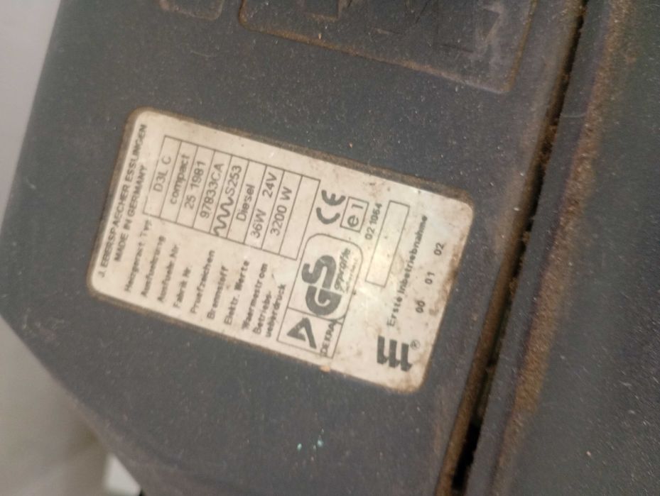 Печка Eberspacher D3L C Compact (24V, 3200W)