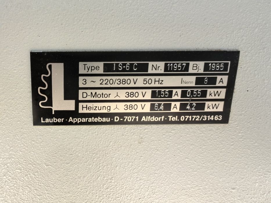 Сушилня за дърво с работни размери 5500/750/750 немска.