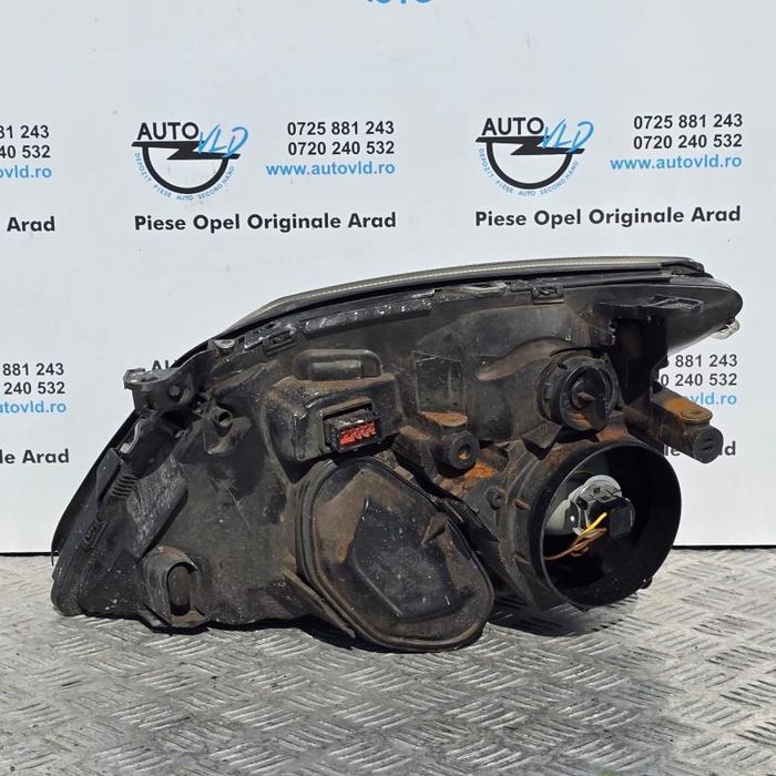 Far crom dreapta lupa cu halogen Opel Vectra C