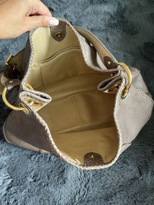 Geanta Louis Vuitton Python Galliera PM