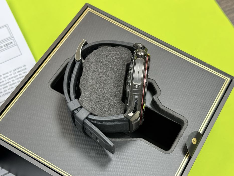 КАТО НОВ 48mm Huawei watch Ultimate 2 Yettel Гаранция 2027 Black