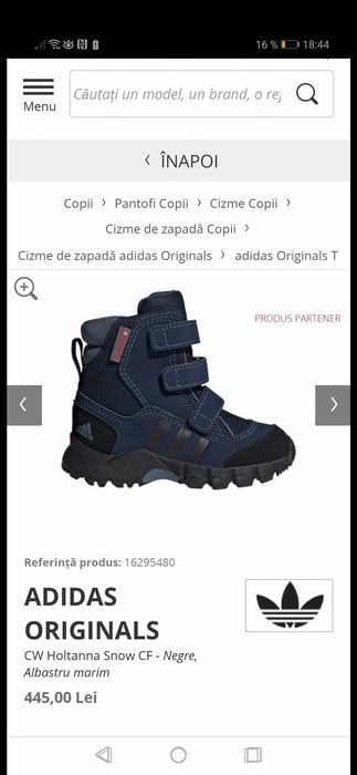 Ghete /cizme Adidas, nr 21, originale, noi