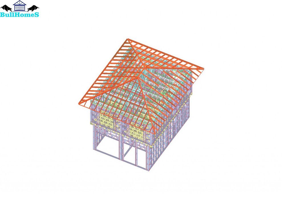 Къща,Бунгало,Преместваема къща,Сглобяеми къщи,Модулни,Жилищни-99,2м²