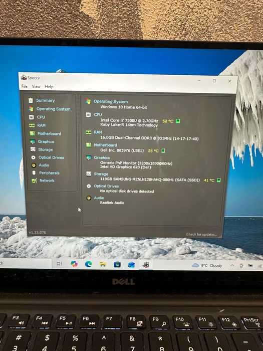 Laptop Dell XPS cu Touchscreen si Incarcator