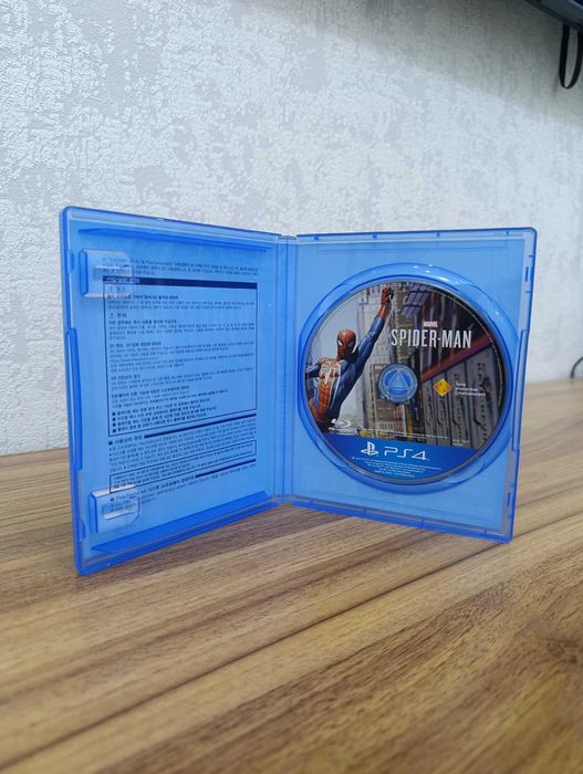 Диск пс4 spider man