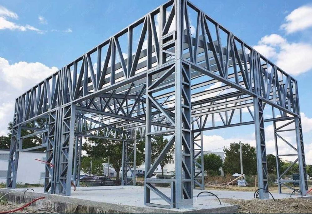 ЛИЗИНГ-Халета, Хале, Магазини, Склад, Складове - 600м2 -12м х 50м х5м