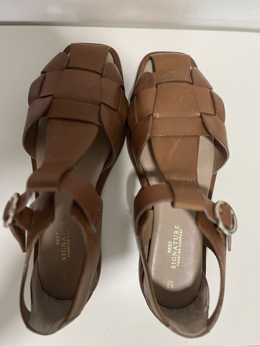 Сандали NEXT естествена кожа