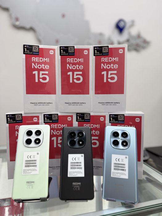 Redmi Note 15 6/128, 8/128, 8/256