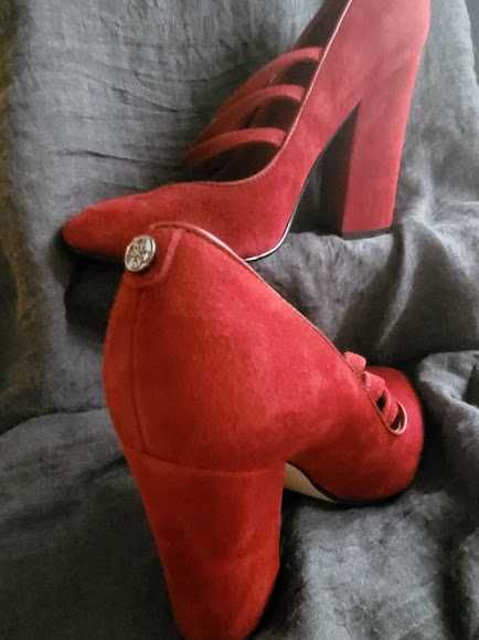 Pantofi piele Guess originali, noi, nr. 37