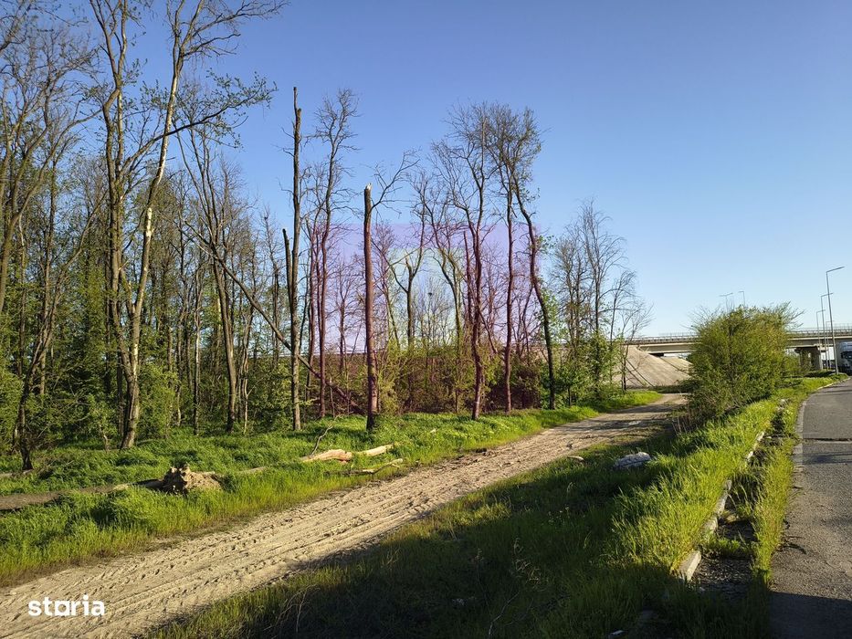 Teren la Joncțiunea dintre A0 și DN5