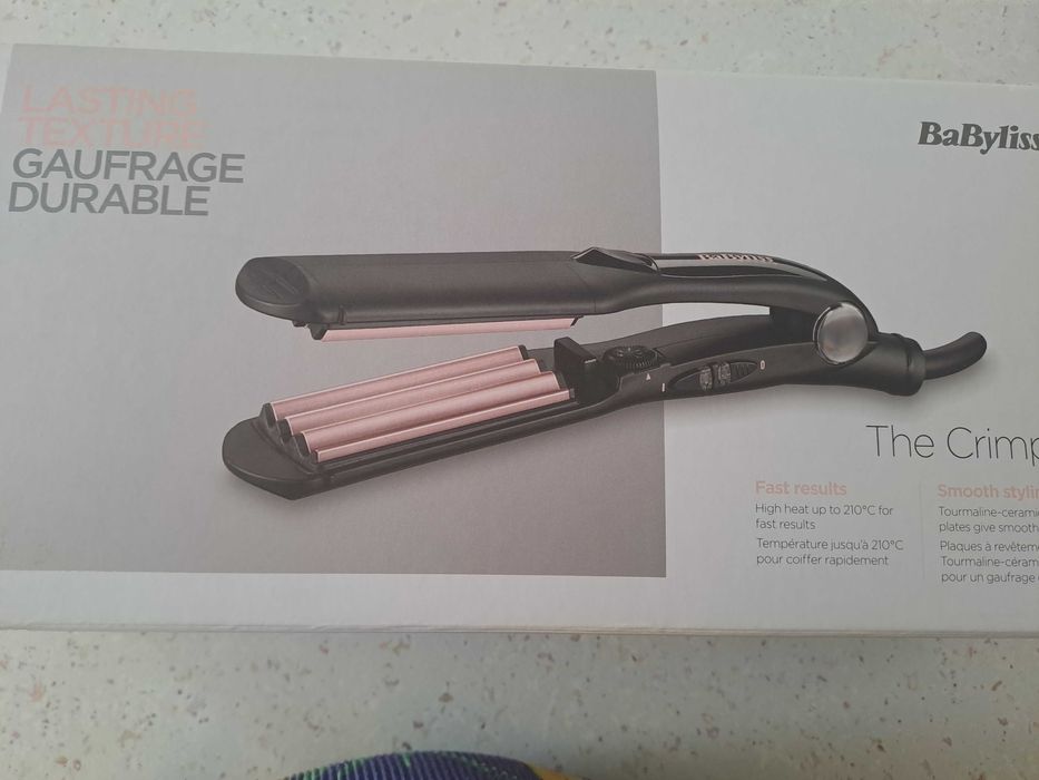 Placa ceramica Babyliss pentru creponat părul