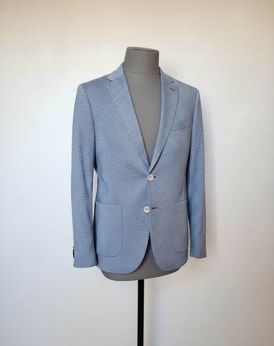 Sacou Reserved albastru azur