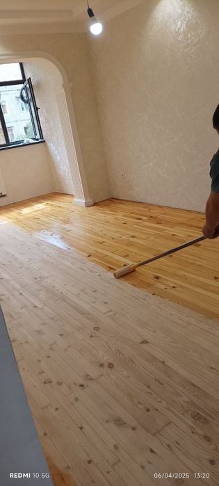 Pol ishlari. Restavratsiya.