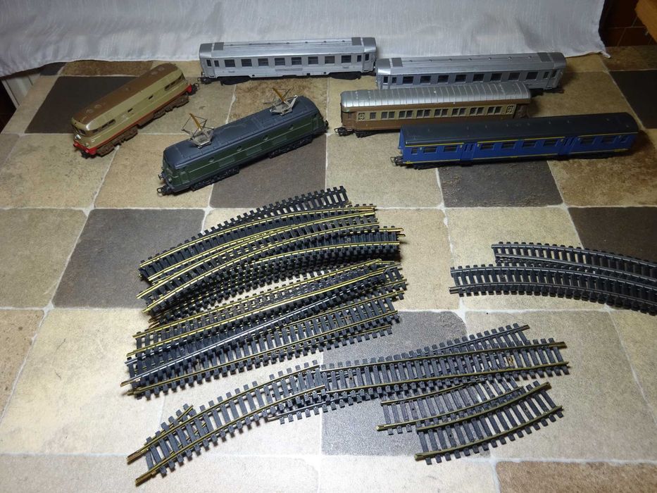 Trenulet electric vintage Lima