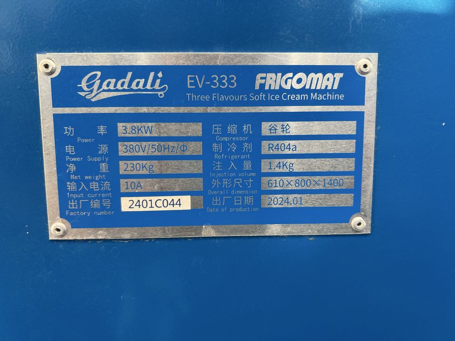 Fregomat Gadali Frezer sotiladi 380