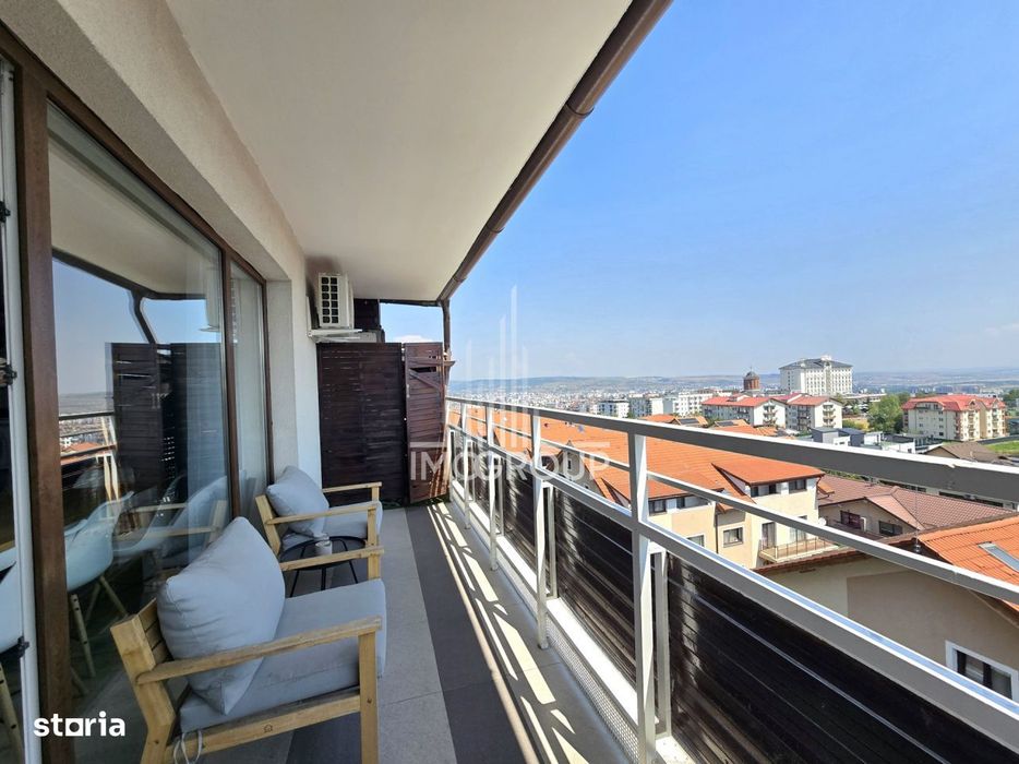 Penthouse exclusivist cu vedere panoramica asupra Clujului, inchiriere
