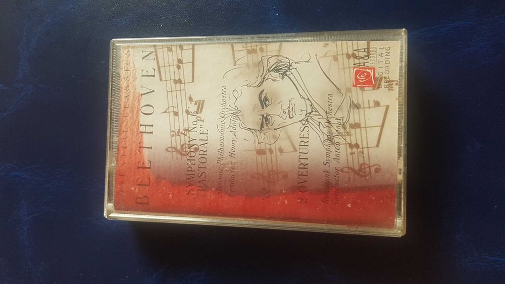 Beethoven-Symphony no.6"Pastorale"&2 ouvertures, caseta album