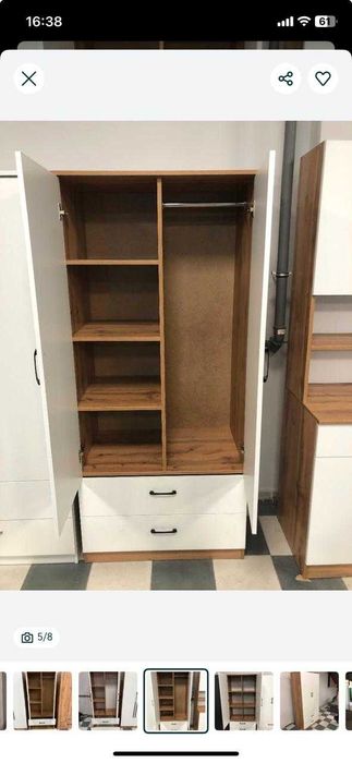 Шкафы 2дверные. Выбор. Скидка до 04.02=от 35000,В воскресенье работаем