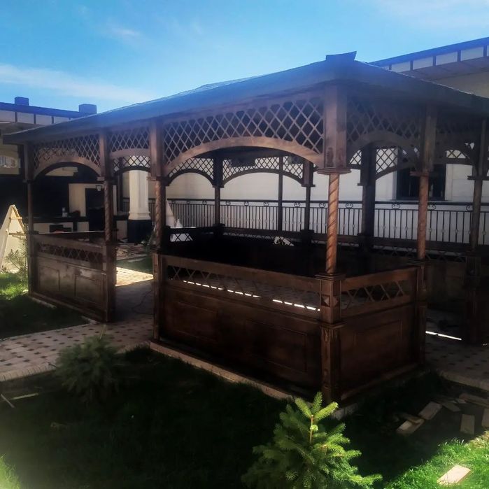 Деревянные беседки любых форм и размеров