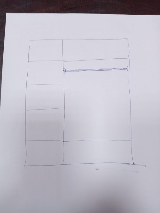 Шкаф почти новый